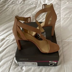 Vince Camuto Bevynn Light Latte Sandals